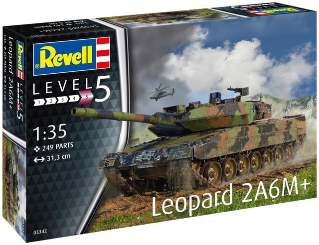 Revell Leopard 2 A6M+, Modellbau, 1:35 - Bild 1