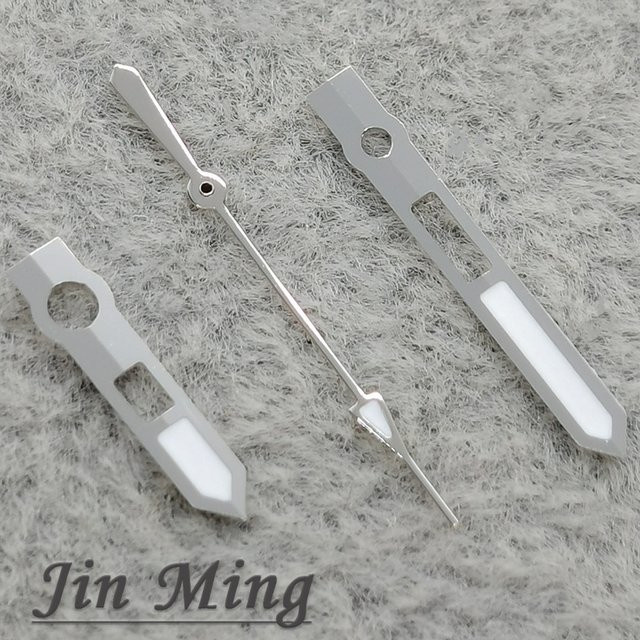 LUJIE Uhrenzubehör, Zeiger, Silber, Grün, 12,5*12*8 mm - Bild 1