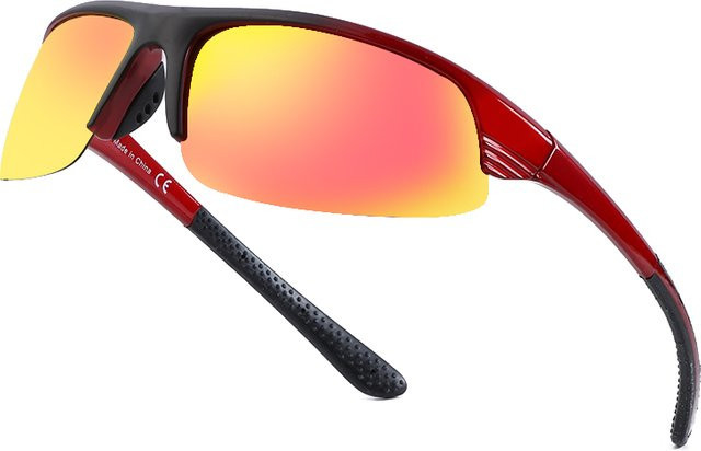 ZENOTTIC Sportsonnenbrille, Unisex, Vollrand, Kunststoff, polarisiert - Bild 1