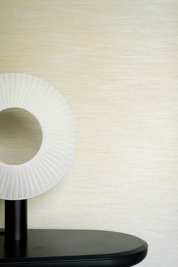 Élitis Teppich L'indispensable RM 1016 02 in Beige mit abstraktem Streifenmuster - Bild 1
