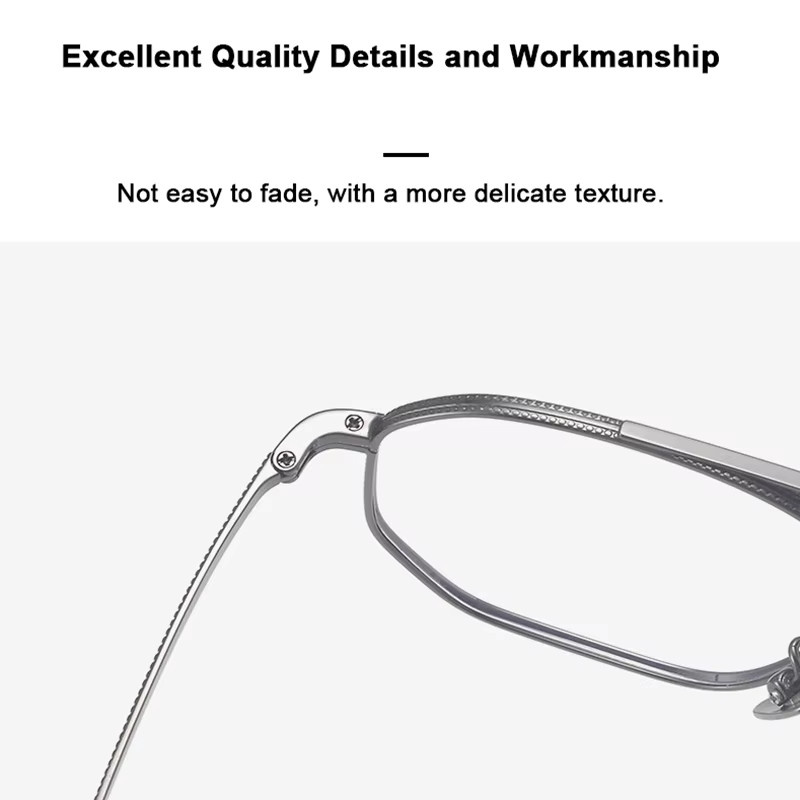 NOVEMSILVA Pilotenbrille, Titanium, Vollrand - Bild 2