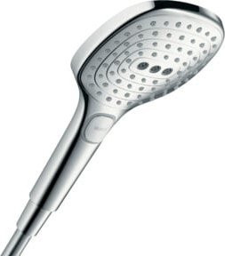 Hansgrohe Raindance Select S 120 EcoSmart Duschkopf in Chrom mit 3 Strahlarten und Anti-Kalk-Funktion, Durchmesser: 12 cm - Bild 1