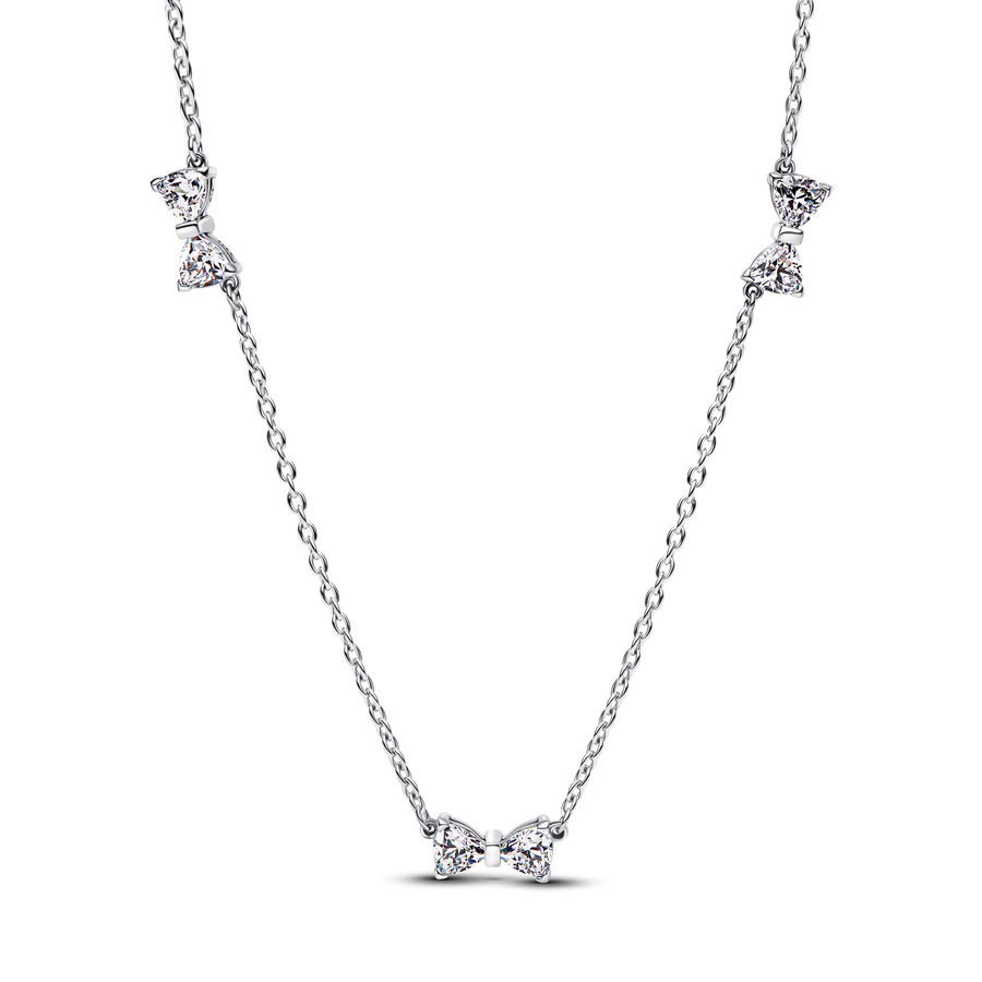 Potdemiel Halskette 925 Silber, Zirkonia, Damen - Bild 1