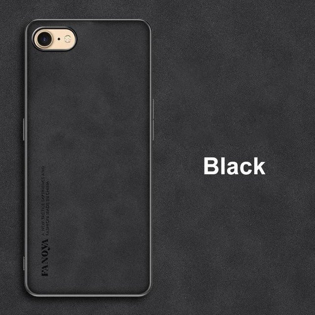 Business Lammleder Schutzhülle für Apple iPhone 13 mini in Schwarz, Braun, Grau oder Blau - Bild 1