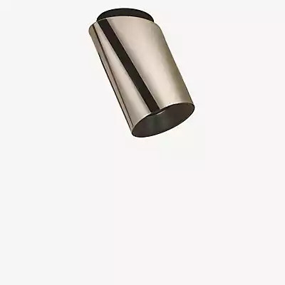 DCW Éditions Tobo Diag Deckenleuchte in Nickel und Schwarz, Höhe: 8,5 cm - Bild 1