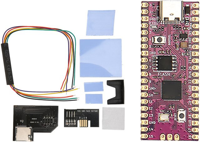 YOUTHINK SD2SP1 Pro Mikro SD Karten Adapter für Raspberry Pi Pico RP2040 Dual Core Mikrocontroller-Modul zur Nutzung mit Gamecube - Bild 1