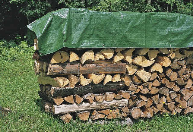 WINDHAGER Schutzplane, grün, B/L: 5 x 4 m - Bild 1