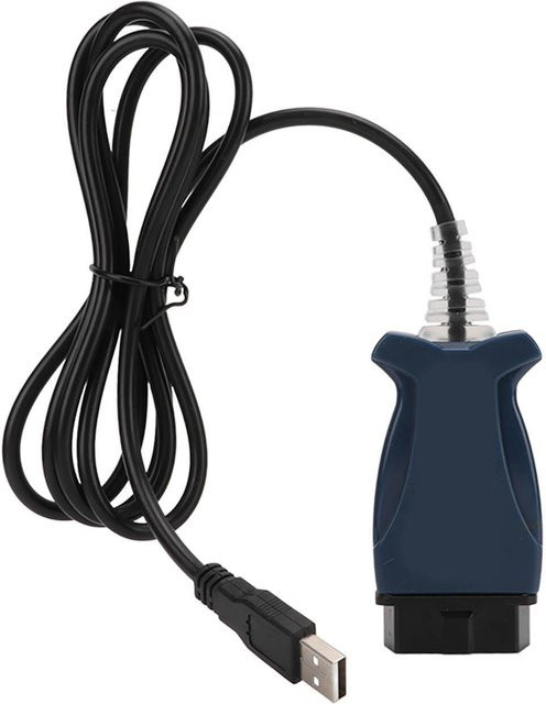 Fishine K+DCAN USB Diagnosekabel mit Schalter für OBD2 Scan Schwarz - Bild 1