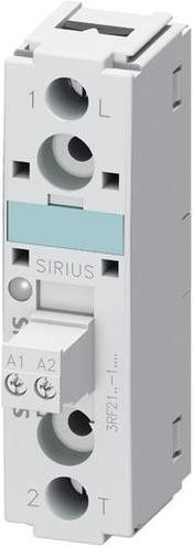 Siemens Halbleiterrelais 3RF21301AA45 30A Nullspannungsschaltend 600 V/AC in Weiß - Bild 1