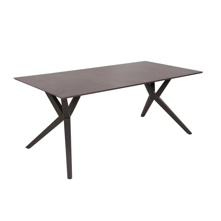 Garden Pleasure Tischgruppe Matera 5-teilig Anthrazit mit FSC zertifiziertem Holz - Bild 1