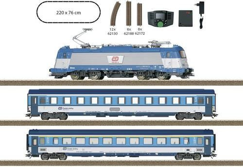 TRIX H0 21505 Digital-Startpackung Personenzug der ČD, 1:87 - Bild 1