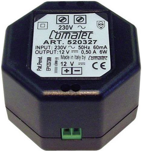 Comatec Netzteil OT/0050.24/E Stromversorgung 24 V/DC 0.50A 12W Schwarz - Bild 1