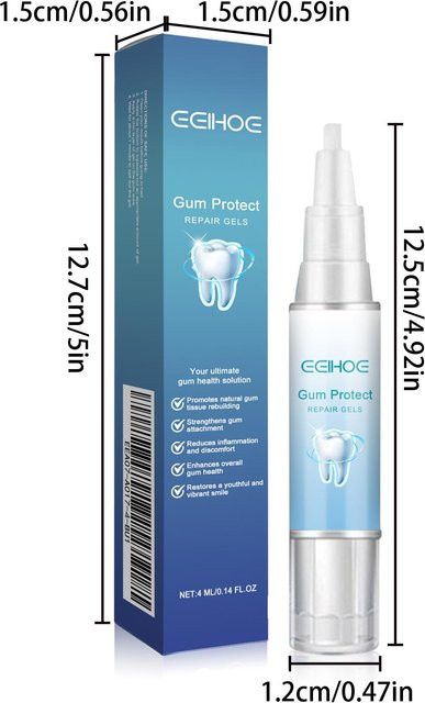 Perfect Skin Zahnfleisch Reparaturpflege Gel, 4 ml, Grau - Bild 1
