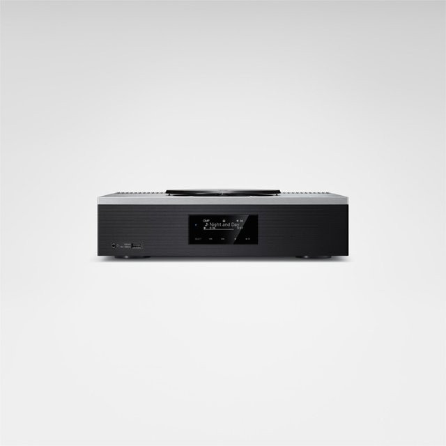Technics CD-Receiver SA-C600EG-S in Silber mit optischem Anschluss und USB - Bild 1