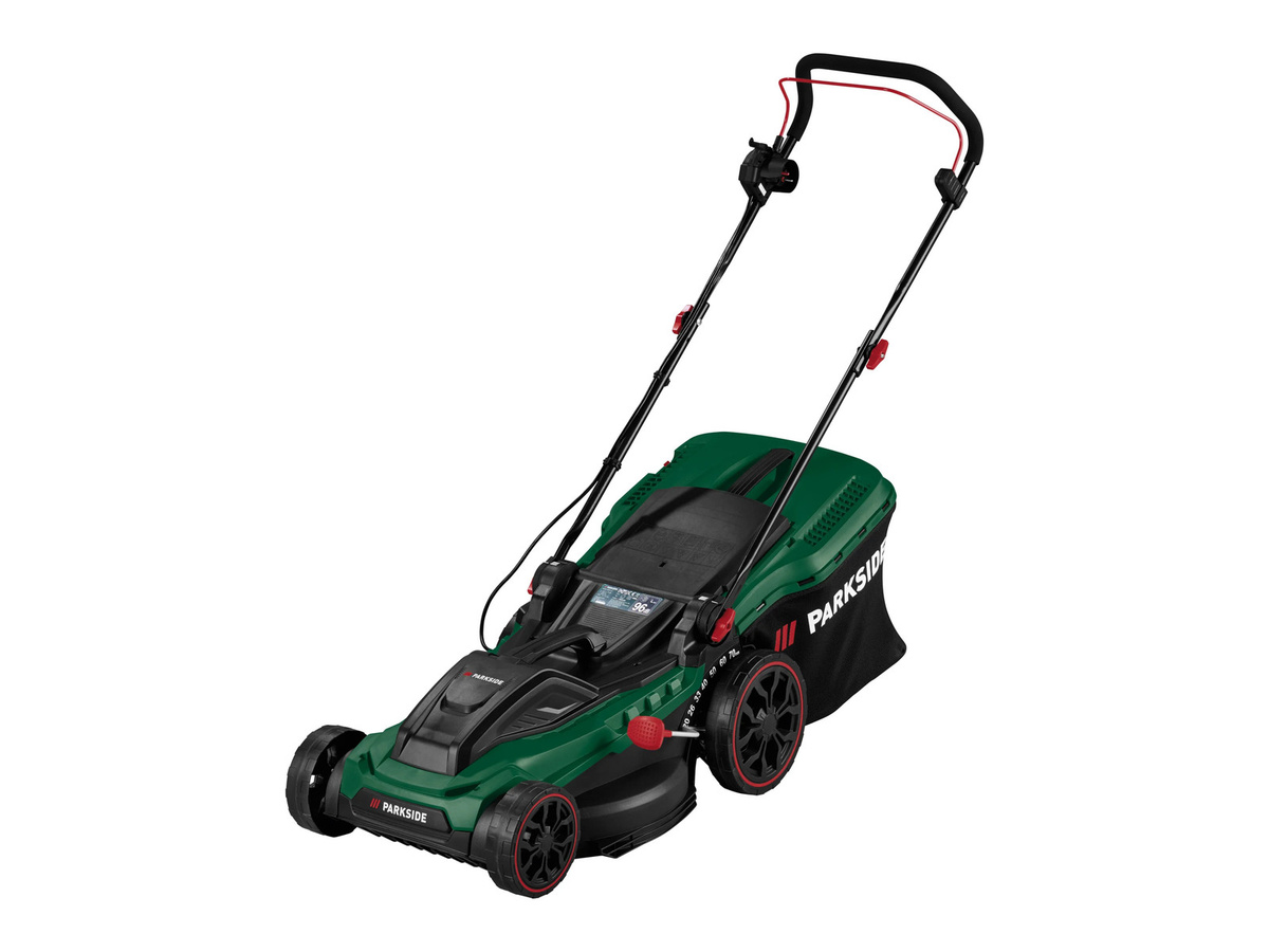 PARKSIDE Elektro-Rasenmäher PERM 1800 A1 mit 55-L-Grasfangsack und Füllstandsanzeige - Bild 3
