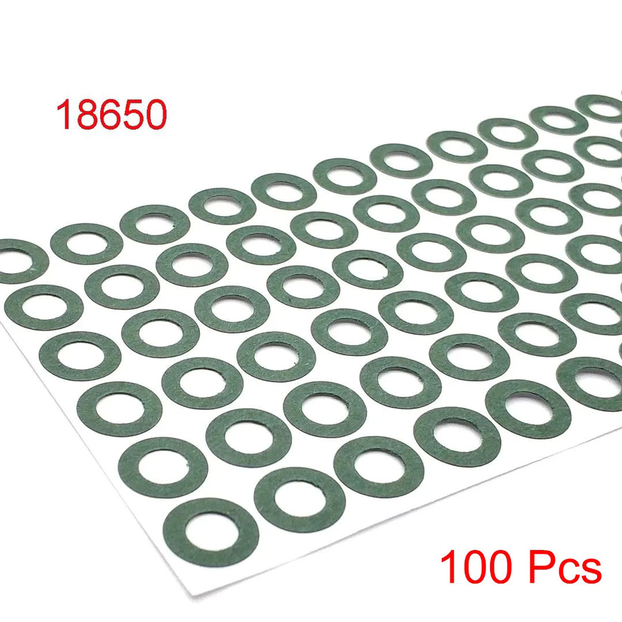 Isolierdichtungen für Li-Ionen-Batteriezellen 18650 21700 26650 32650 in Grün - Bild 3