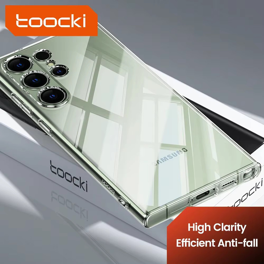 Toocki Transparente TPU Schutzhülle für Samsung Galaxy S21 Ultra S22 S23 S24 Series - Bild 4