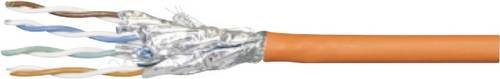 Kathrein Cat7 Ethernet LAN Netzwerkkabel Orange Meterware 8 x 0,57mm - Bild 1