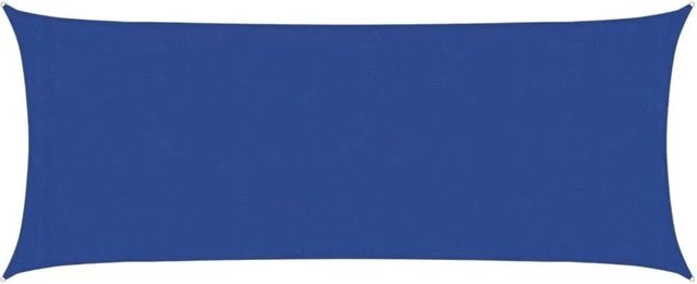 Furnicato Sonnensegel aus HDPE in Blau, Rechteckig, B x T: 2 x 5 m mit 90% UV-Schutz - Bild 1