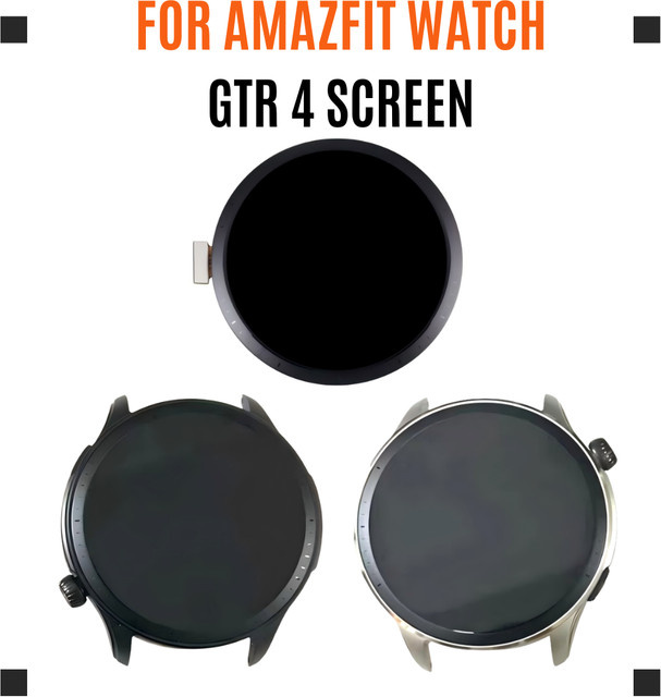 Amazfit GTR 4 LCD-Display-Ersatz Baugruppe in Schwarz - Bild 1