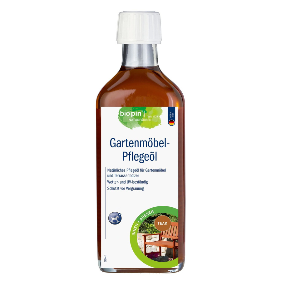 Biopin Gartenmöbel-Pflegeöl für Teakholz in Braun, 250 ml - Bild 2