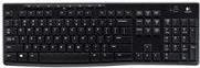 Logitech Wireless Keyboard K270 Membrane Tastatur Schwarz mit QWERTY ES Layout - Bild 1