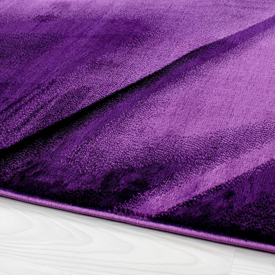 Ayyildiz Kurzflorteppich Miami Violett B/L: 80 x 300 cm - Bild 3