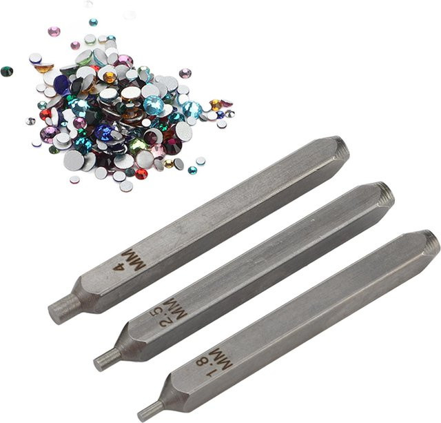 Shoemst Metallprägestempel Set mit Rostschutzbeschichtung in Grau für DIY Schmuckherstellung - Bild 1