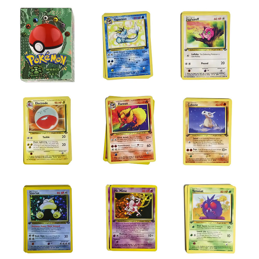 TAKARA TOMY Pokémon PKM-Karten 1. Auflage Classic Jungle, Brettspiele, Set / Bundle, ab 10 Jahren - Bild 3