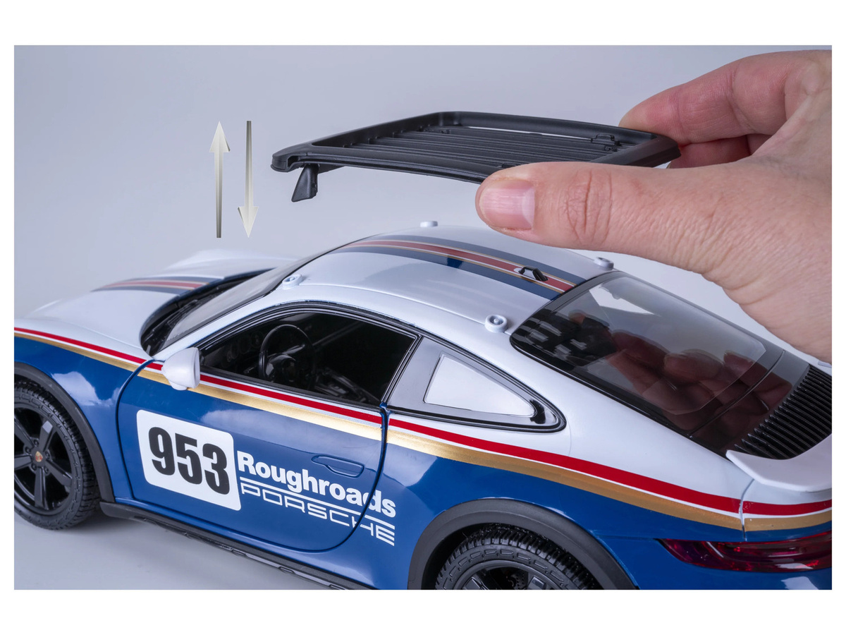 JAMARA Porsche 911 Dakar Performance ferngesteuertes Fahrzeug 1:14 blau ab 6 Jahren - Bild 2