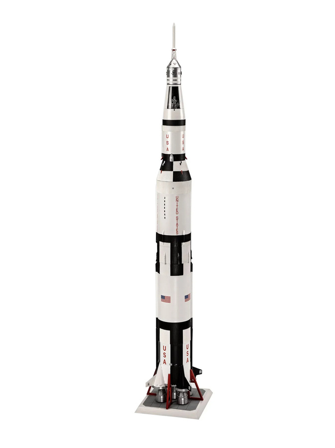 Revell Apollo 11 Saturn V Rocket, Raumfahrtmodell, 1:96, ab 13 Jahren - Bild 4