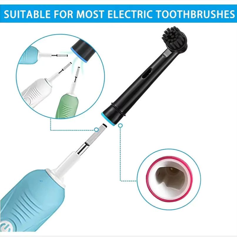 Oral B Bambuskohle Bürstenköpfe, Schwarz, Unisex - Bild 3