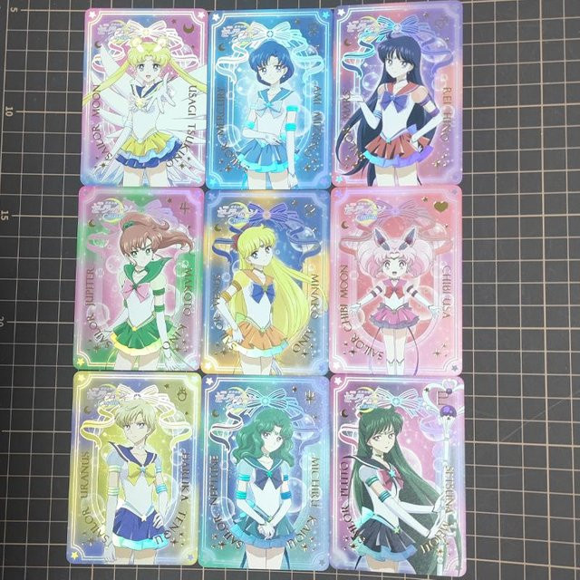 Yiran toy 1 Sailor Moon Cosmos Selbstgemachte Karte, 17-teiliges Set, weiß - Bild 1