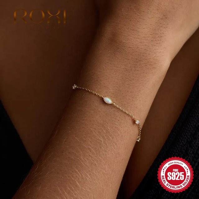 ROXI Armband 925 Silber, Opal, Damen - Bild 1