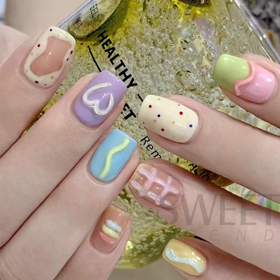 SWEET TREND Nagelgel Pudding Tube, 8 ml, Glänzend - Bild 2