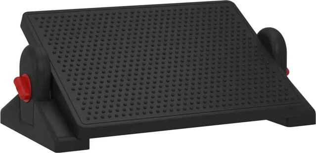 vidaXL Fußstütze Schwarz B/T/H: 50 x 30,5 x 17 cm - Bild 1