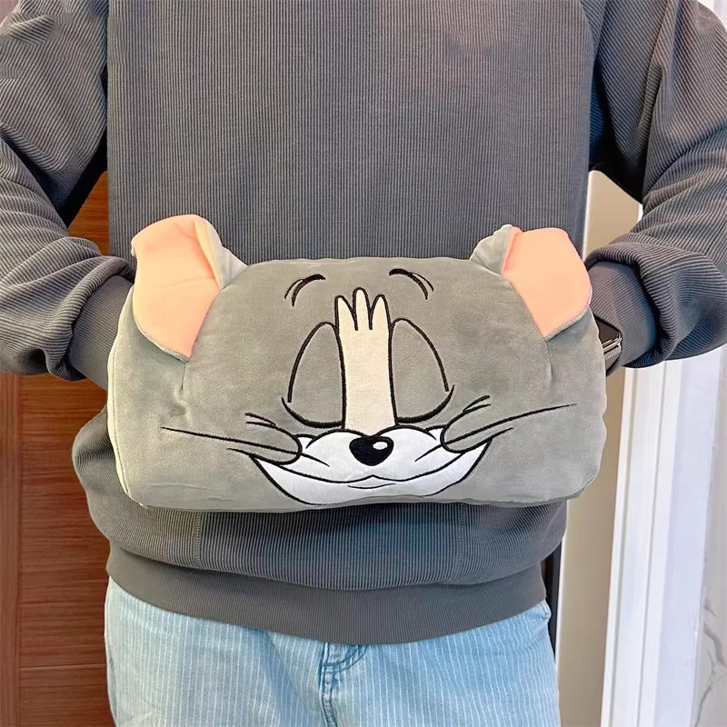 HUGKIS Tom und Jerry Plüschtiere, Tom Katze und Jerry Maus, 32cm - Bild 3