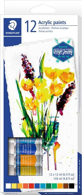 Staedtler Acrylfarben-Set mit 12 Tuben - Bild 1