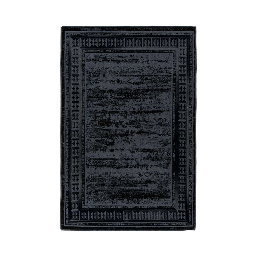 MeGusta Kurzflor Teppich Schwarz Modern mit 3D-Struktur, B: 120 cm, L: 170 cm - Bild 2