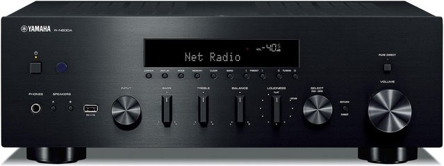 Yamaha R-N600A Stereo-Receiver und Netzwerk-Player in Schwarz - Bild 1