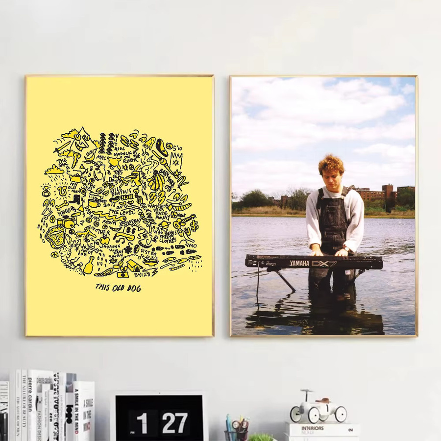 Wasserfester selbstklebender Papieraufkleber Mac DeMarco Five Easy Hot Dogs Poster zur Wanddekoration - Bild 4