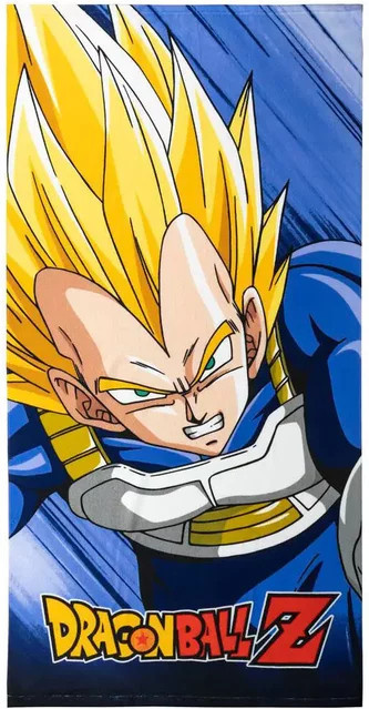 Mikrofaserhandtuch für Kinder Cerda Dragon Ball Z, schnelltrocknend, Blau/Mehrfarbig - Bild 1