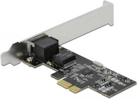 Delock PCI Express x1 Netzwerkadapter auf 2,5 Gigabit LAN in Schwarz - Bild 2