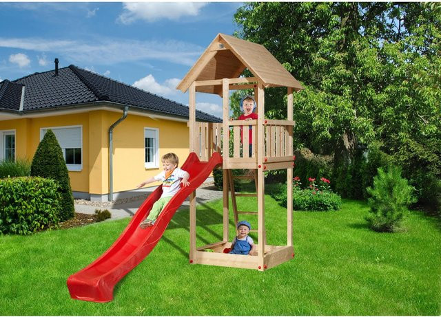 Tabaluga Drachenturm Natur Sparset mit Wellenwasserrutsche - Bild 1