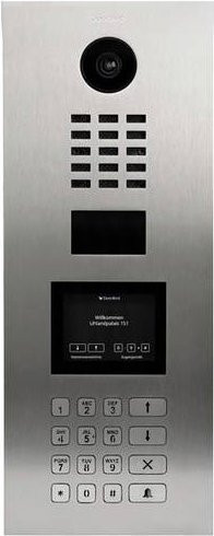 DoorBird D21DKV IP-Video-Türsprechanlage LAN Außeneinheit aus Edelstahl V2A in Silber (gebürstet) - Bild 1