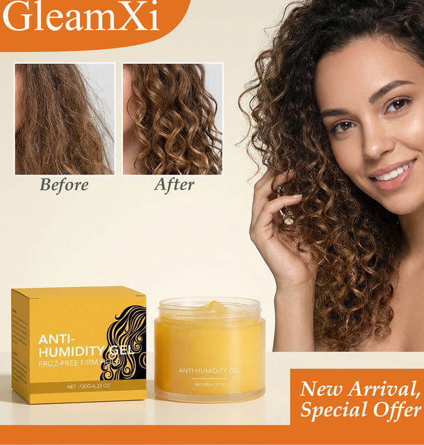 Gleamxi Gel, 120g, für lockiges Haar, Unisex - Bild 1