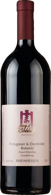 Jung & Knobloch Rotwein, Portugieser & Dornfelder, lieblich, 1,0 l - Bild 1