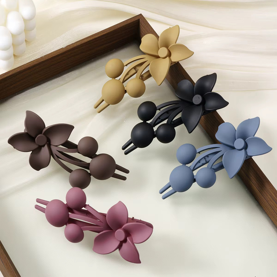 FORWOT Haarspangen Frosted Flower, Damen - Bild 4