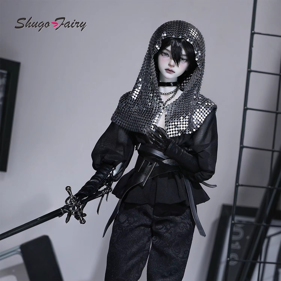 ShugaFairy Morty C Bjd Puppe 1/4 Bubo 2. Körper Antik Rüstung, Fullset - Bild 2
