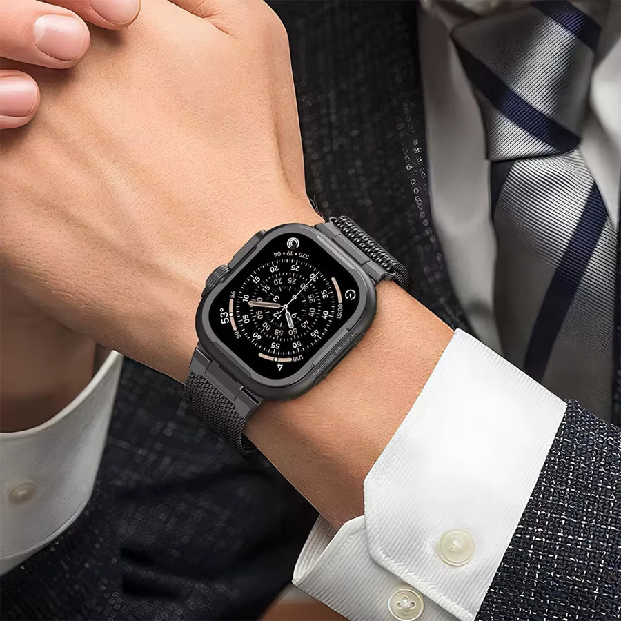Apple Metallgehäuse für Apple Watch, Titan, black, Unisex - Bild 5